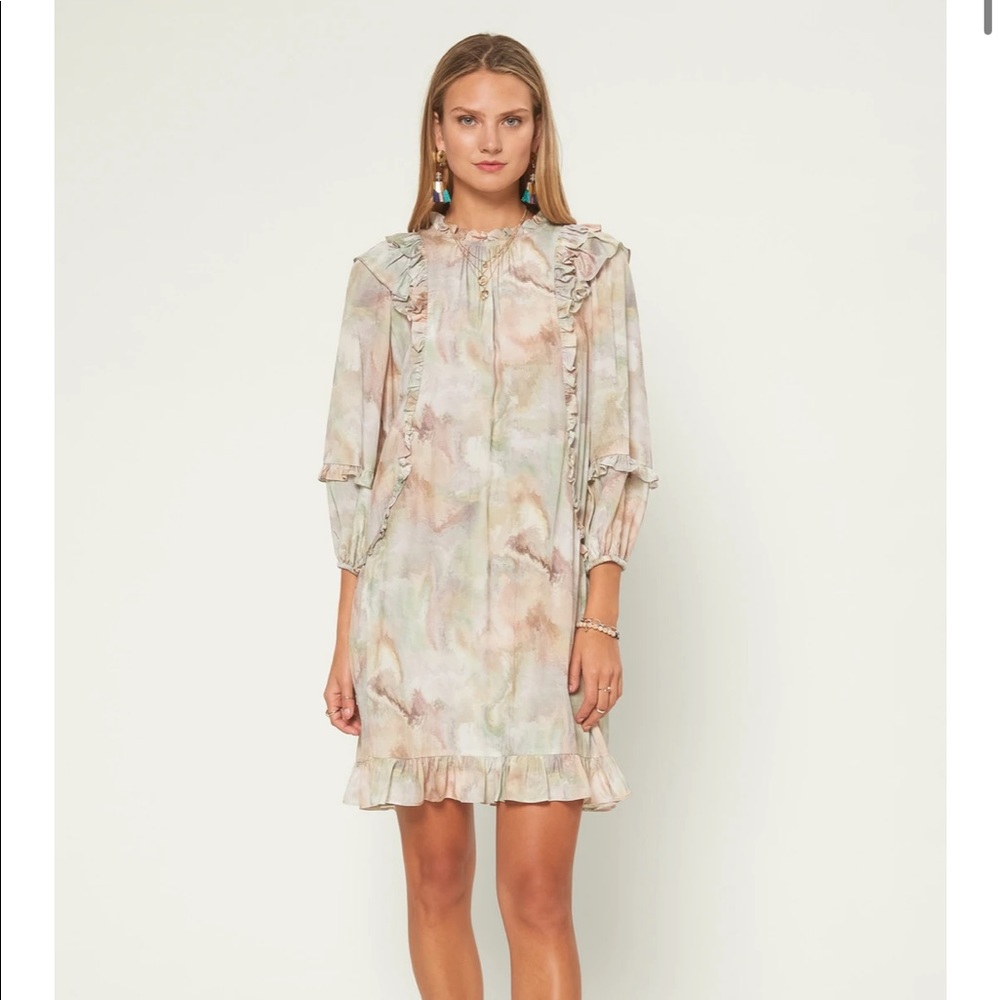 New with tags watercolor shift dress
